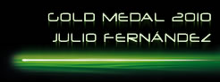 Gold medal 2010 Julio fernández