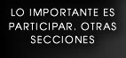 LO IMPORTANTE ES PARTICIPAR. OTRAS SECCIONES