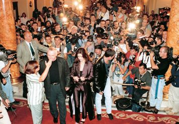 Hopkins, Banderas y Zeta- Jones