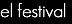 el festival
