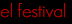 el festival