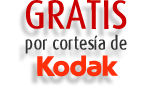 Gratis por cortes�a de Kodak